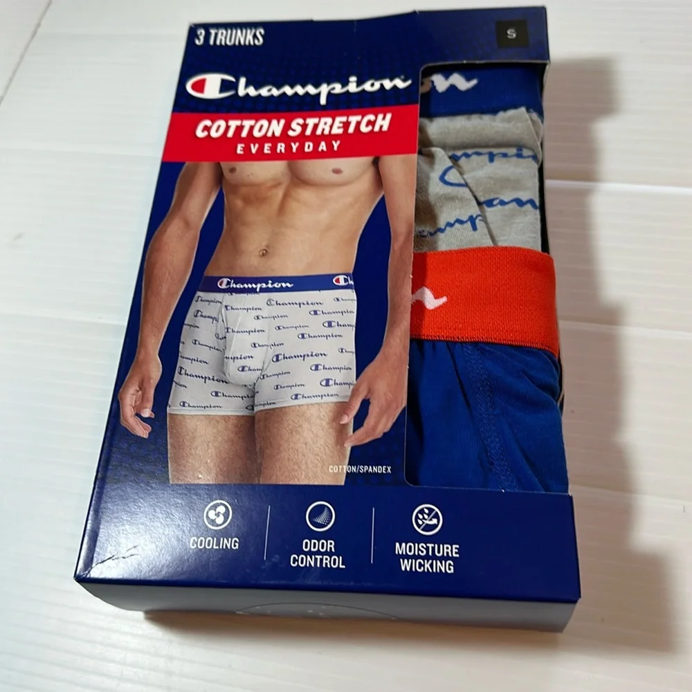 NWT Champion Stretch Cotton Trunks SM